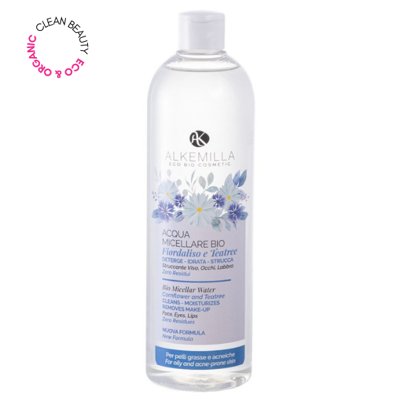 Alkemilla Cornflower and Tea Tree Micellar Water