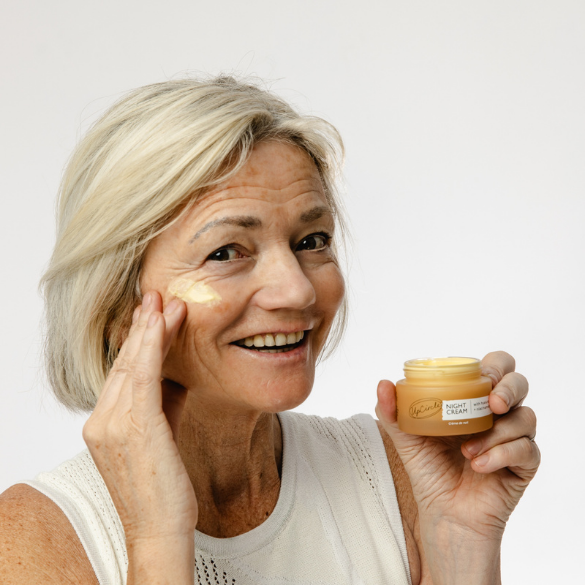 UpCircle Night Cream with Hyaluronic Acid and Niacinamide