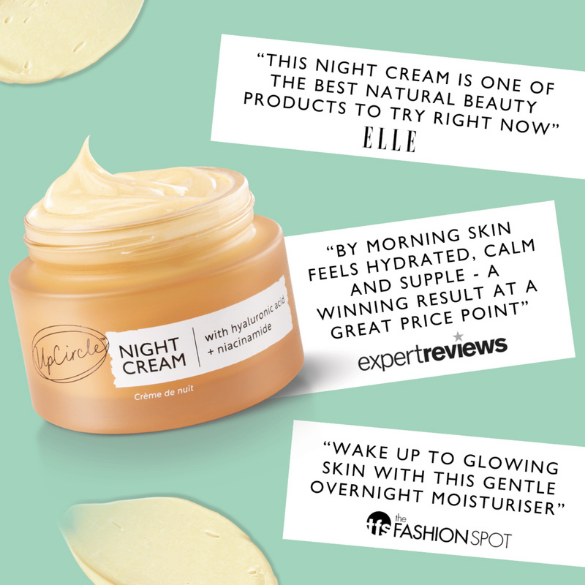 UpCircle Night Cream with Hyaluronic Acid and Niacinamide