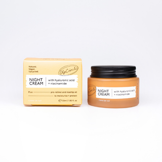 UpCircle Night Cream with Hyaluronic Acid and Niacinamide
