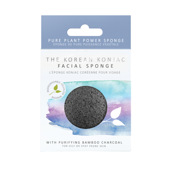 PREMIUM FACIAL PUFF SPONGE WITH BAMBOO CHARCOAL - Realness of Beauty